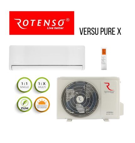 Gaisa kondicionieri Rotenso Versu Pure X 2,6-5,3 kW